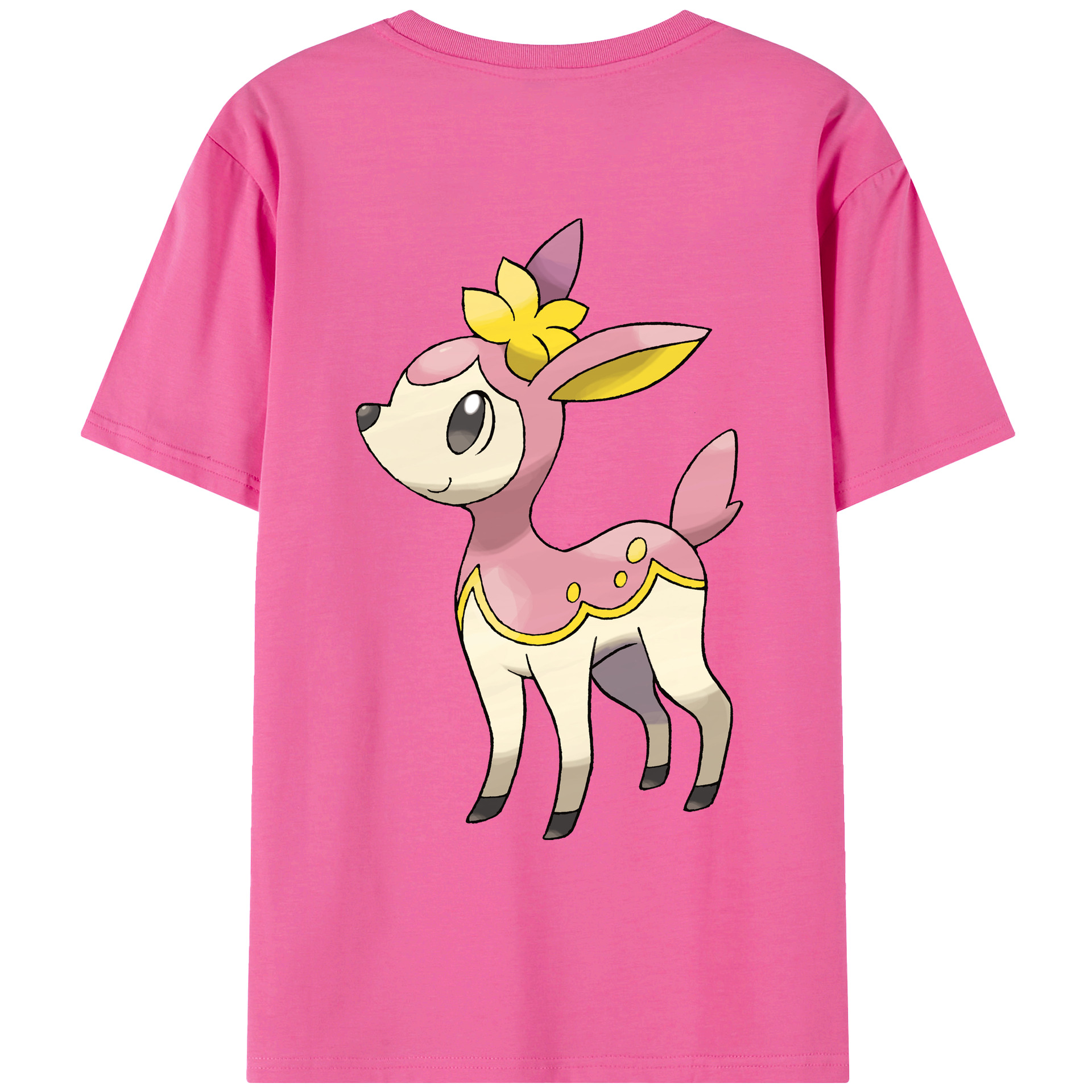 （画像用） ポケットモンスター Pokémon レディース半袖Tシャツ(バックプリント)